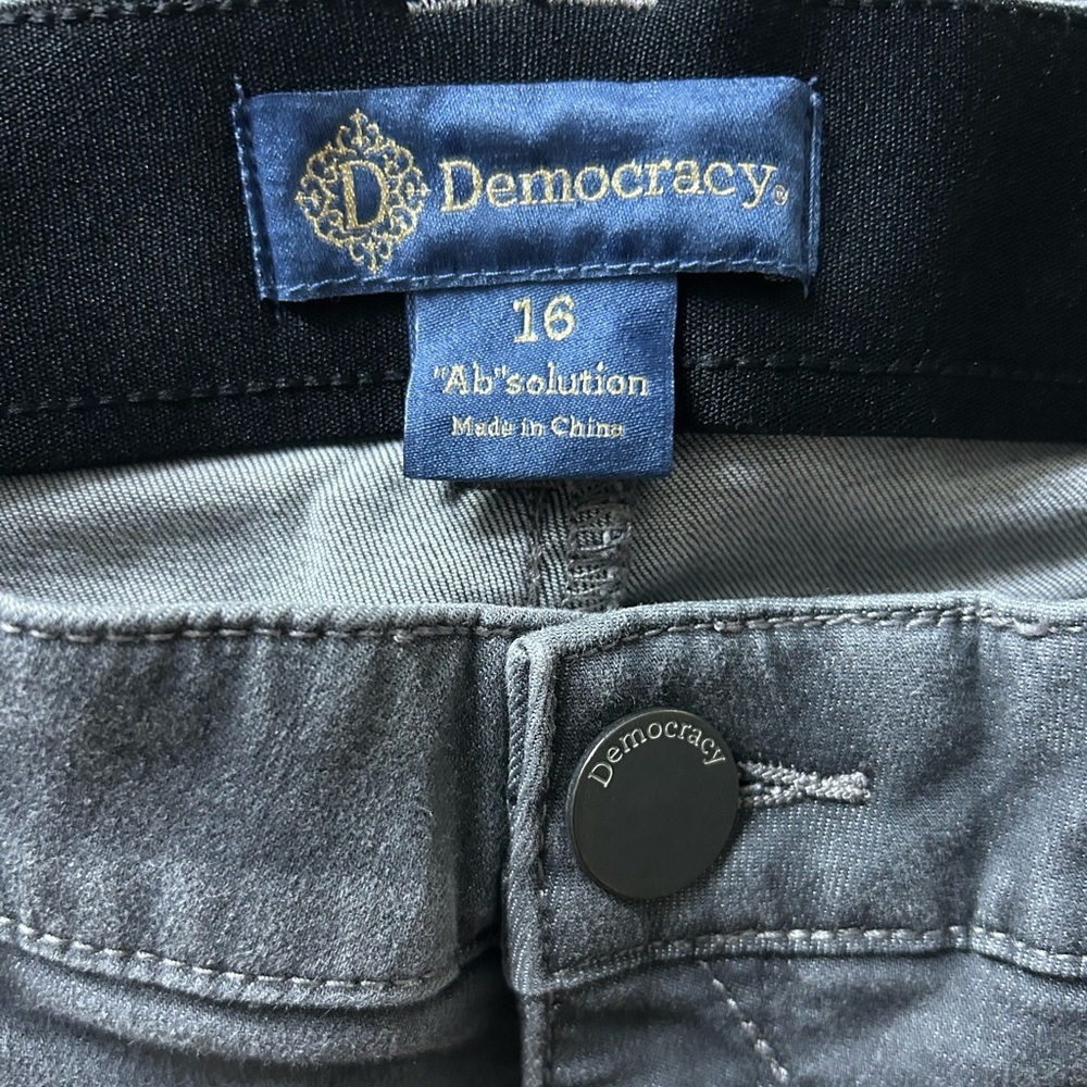 Democracy Ab Technology Skinny Jeans Women’s Size 16 High Rise Stretch - Picture 7 of 9